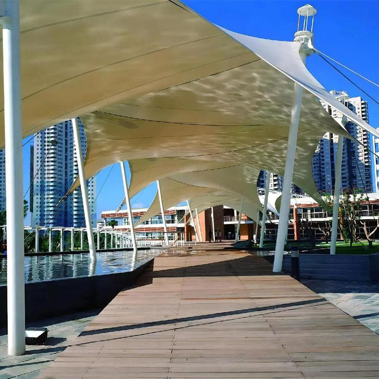 南雄市膜结构景观棚